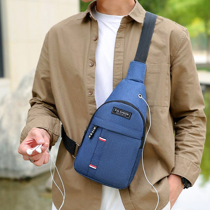 Men's Waterproof Crossbody Sling Bag | Dotflakes