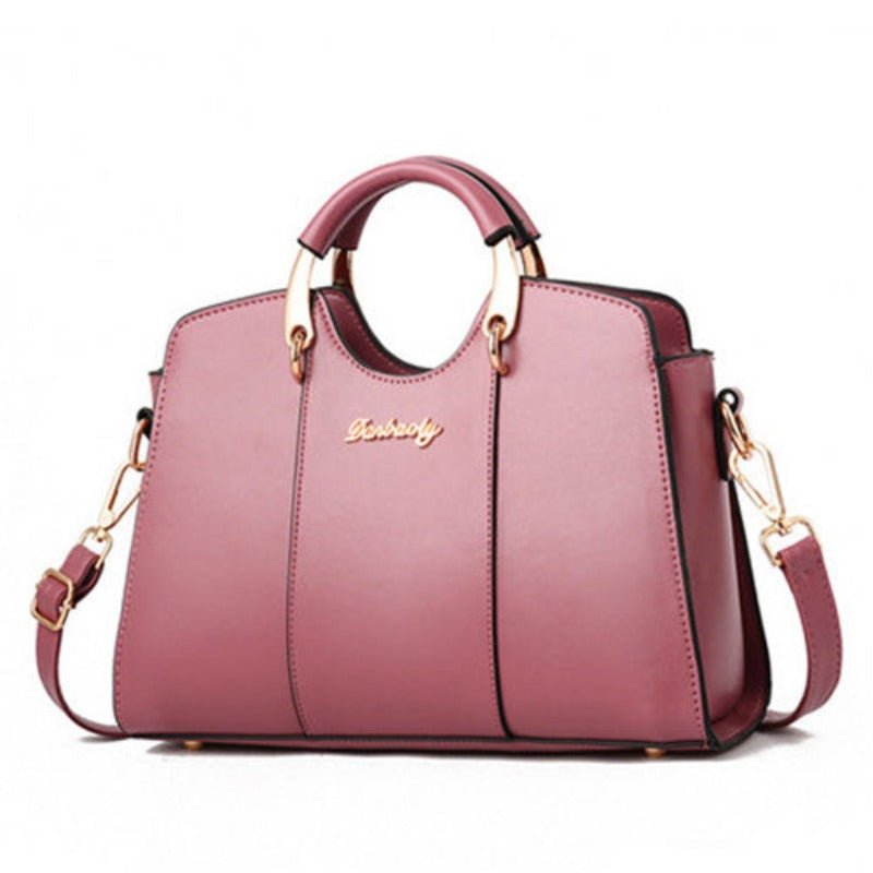 Solid Color Luxury Handbag for Women | Dotflakes