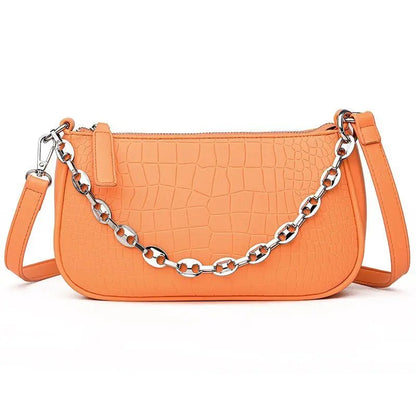 Solid Color PU Leather Crossbody Bags for Women | Dotflakes