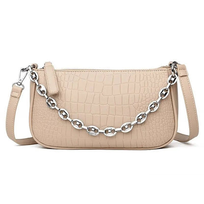 Solid Color PU Leather Crossbody Bags for Women | Dotflakes