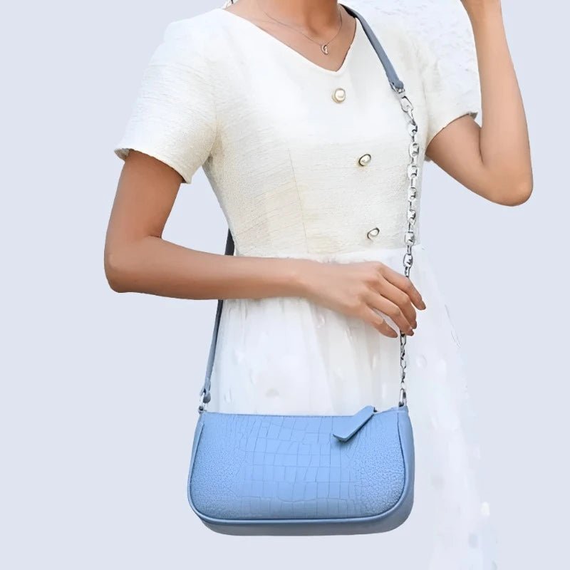 Solid Color PU Leather Crossbody Bags for Women | Dotflakes