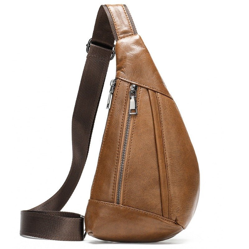 Travellers Leather Sling Bags | Dotflakes