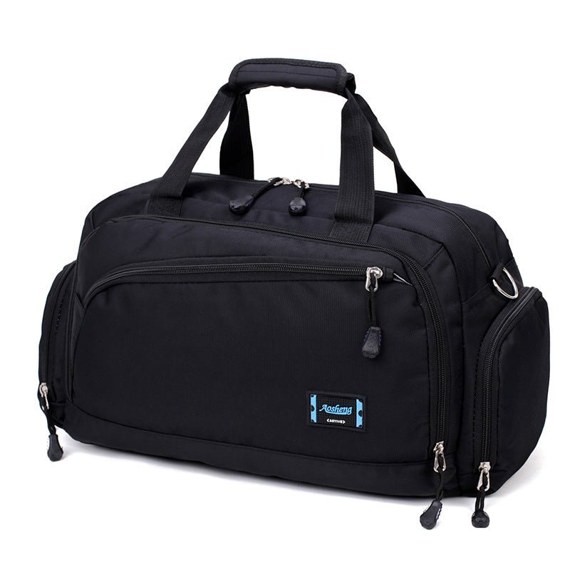 Unisex Cylinder Portable Travel Bag | Dotflakes
