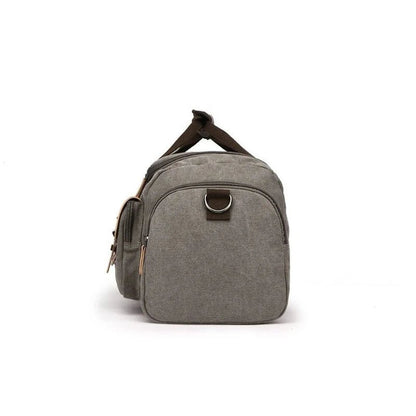 Unisex Vintage Canvas Weekender | Duffel Bag | Dotflakes