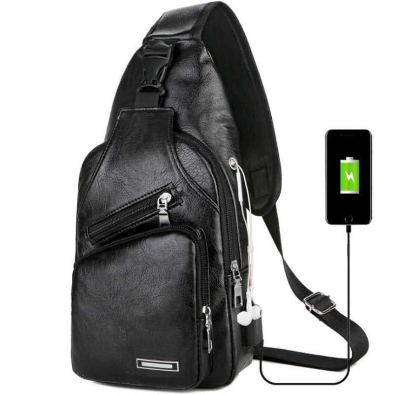 USB Portable Charging Crossbody Sling Bag | Dotflakes