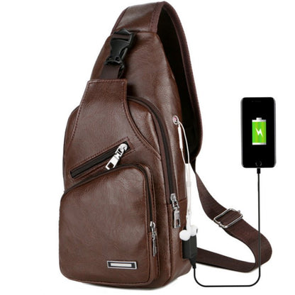 USB Portable Charging Crossbody Sling Bag | Dotflakes