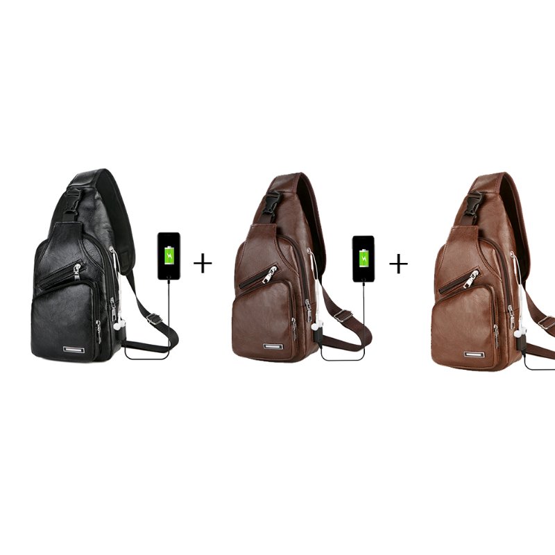 USB Portable Charging Crossbody Sling Bag | Dotflakes