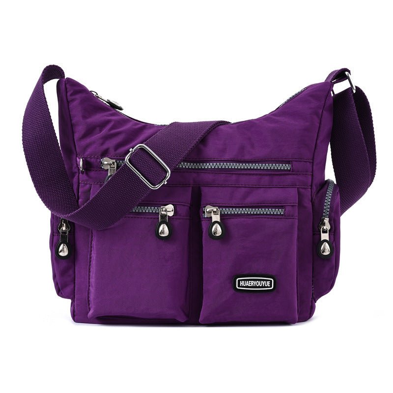 Women Multi - Pocket Waterproof Crossbody Bag | Dotflakes