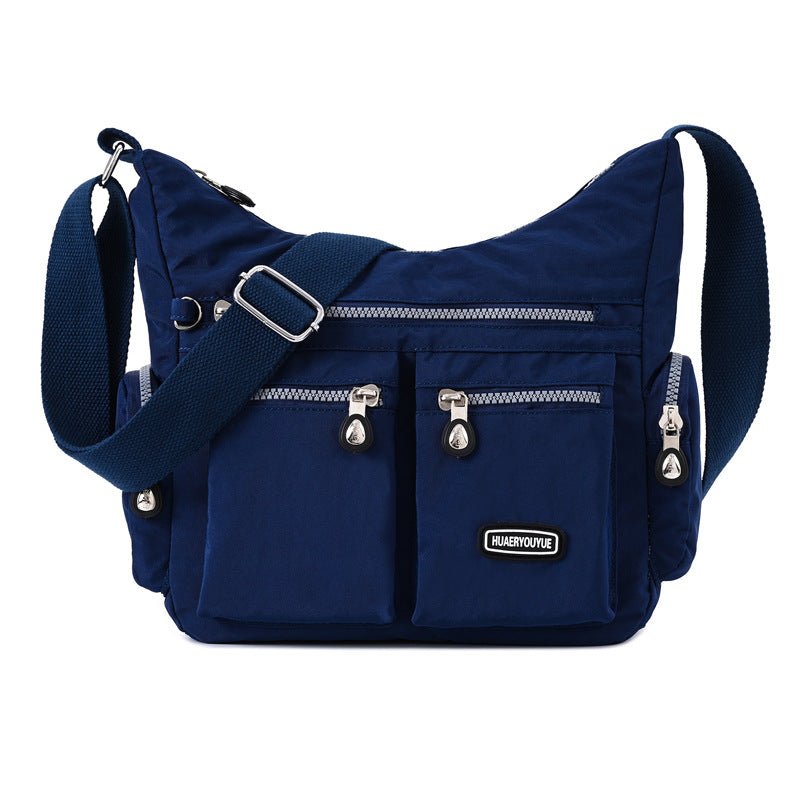 Women Multi - Pocket Waterproof Crossbody Bag | Dotflakes