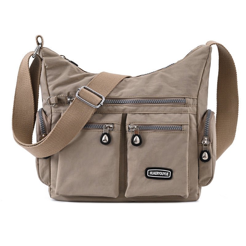 Women Multi - Pocket Waterproof Crossbody Bag | Dotflakes