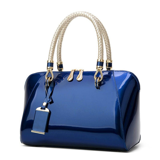 Women Shiny PVC Shoulder Bag | Dotflakes