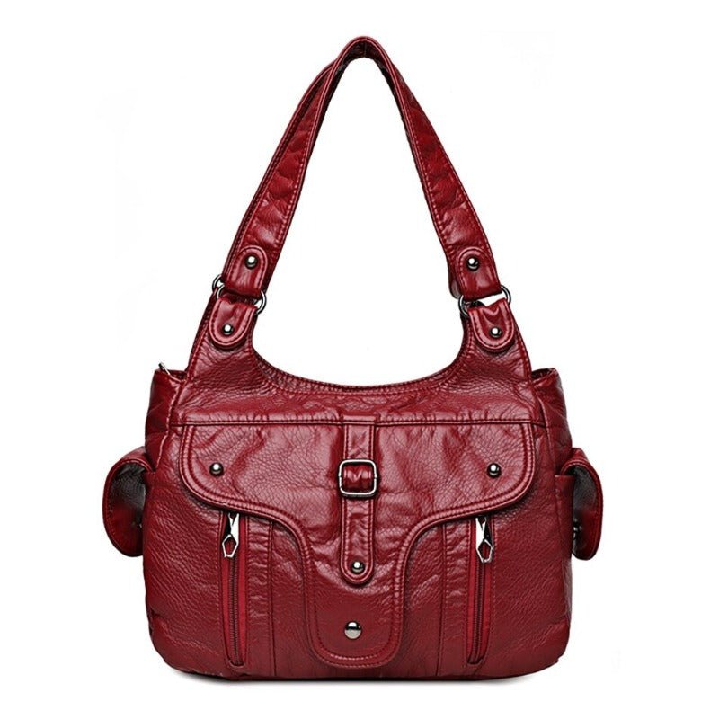 Women Solid Color Elegant Shoulder Bags | Dotflakes