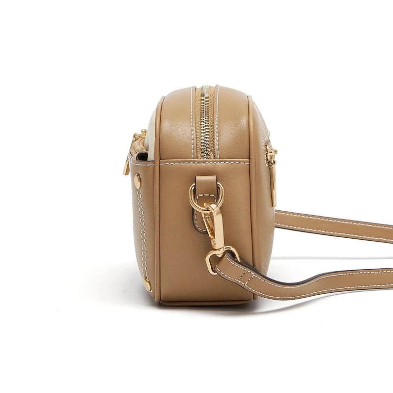 Women's Beige - Brown - Khaki Crossbody Bag | Dotflakes Inc.