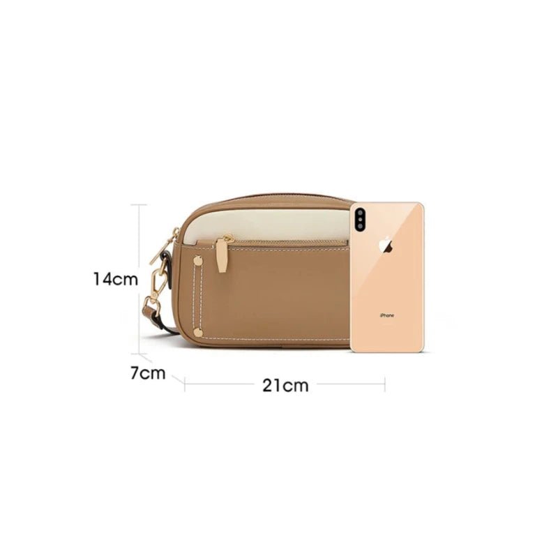 Women's Beige - Brown - Khaki Crossbody Bag | Dotflakes Inc.