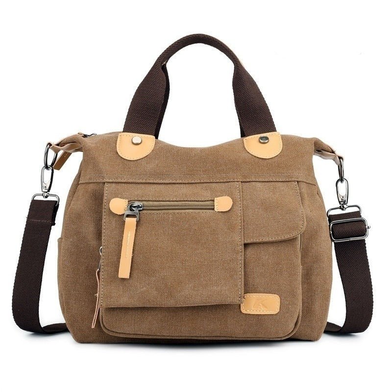 Women's Canvas Messenger Bag | Dotflakes