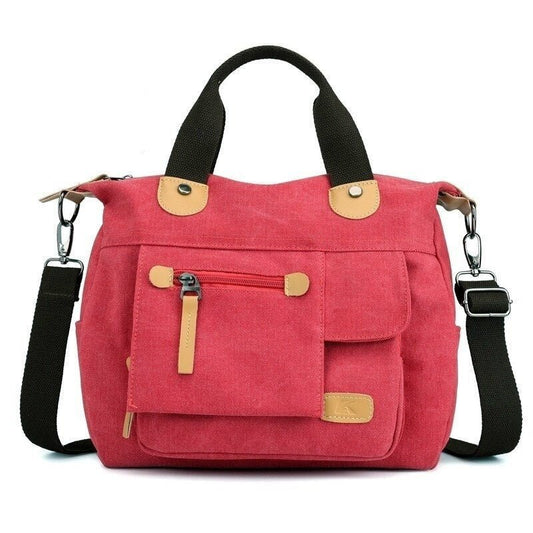 Women's Canvas Messenger Bag | Dotflakes