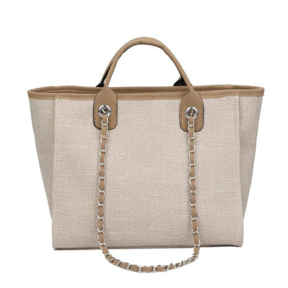 Women's Canvas Shopping Tote | Dotflakes