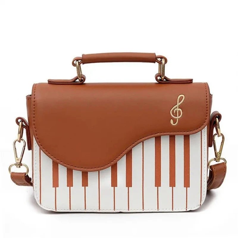 Women's Cute Piano PU Leather Crossbody Bag | Dotflakes