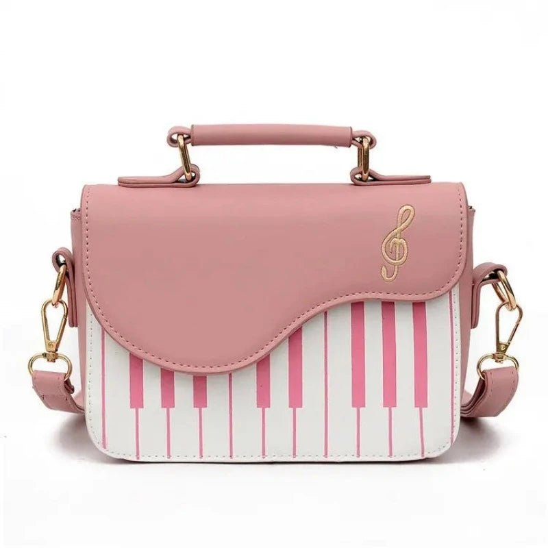 Women's Cute Piano PU Leather Crossbody Bag | Dotflakes