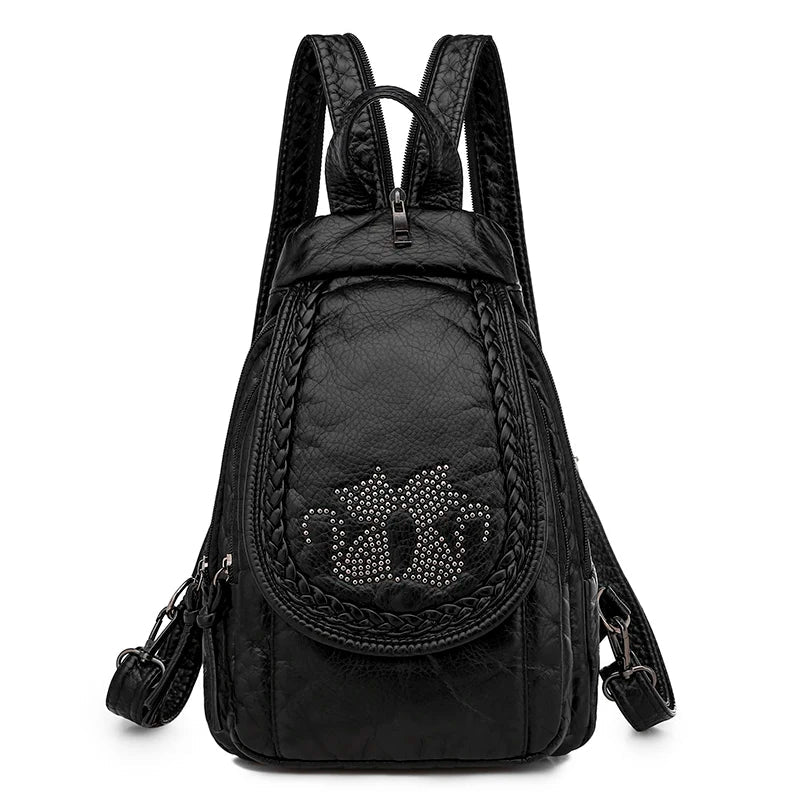 Women's Embroidery Mini Backpack | Dotflakes