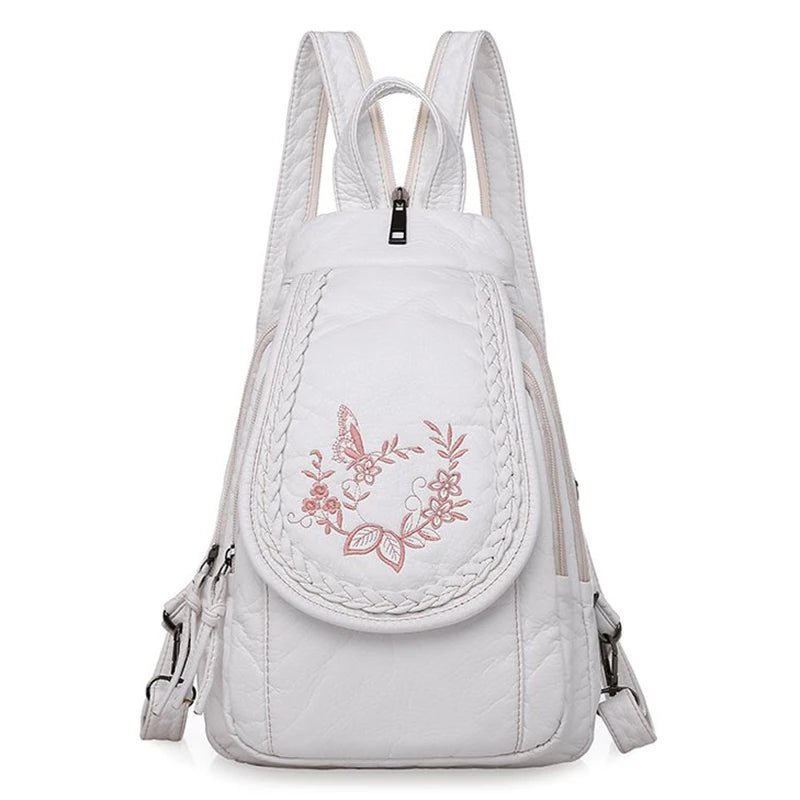 Women's Embroidery Mini Backpack | Dotflakes