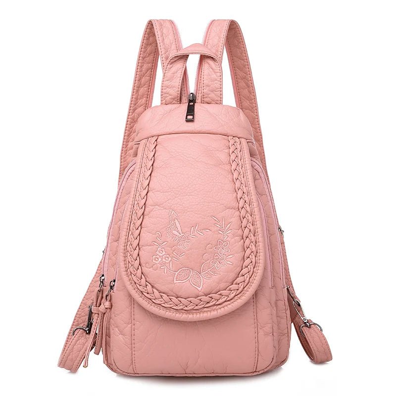 Women's Embroidery Mini Backpack | Dotflakes