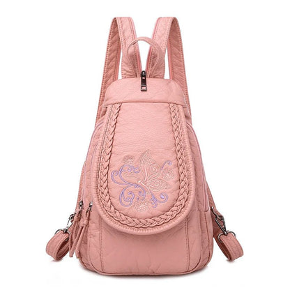 Women's Embroidery Mini Backpack | Dotflakes