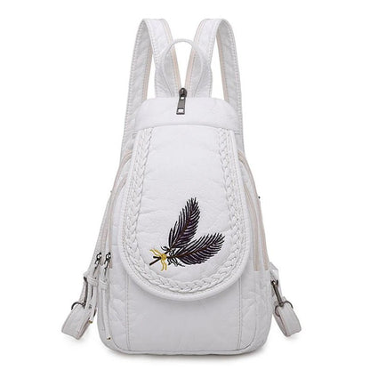 Women's Embroidery Mini Backpack | Dotflakes