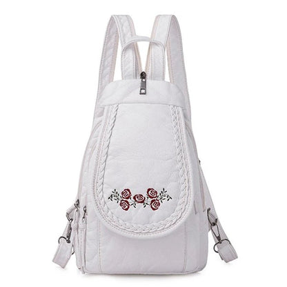 Women's Embroidery Mini Backpack | Dotflakes