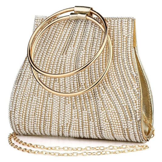 Women's Evening Party Rhinestone Handbag | Dotflakes