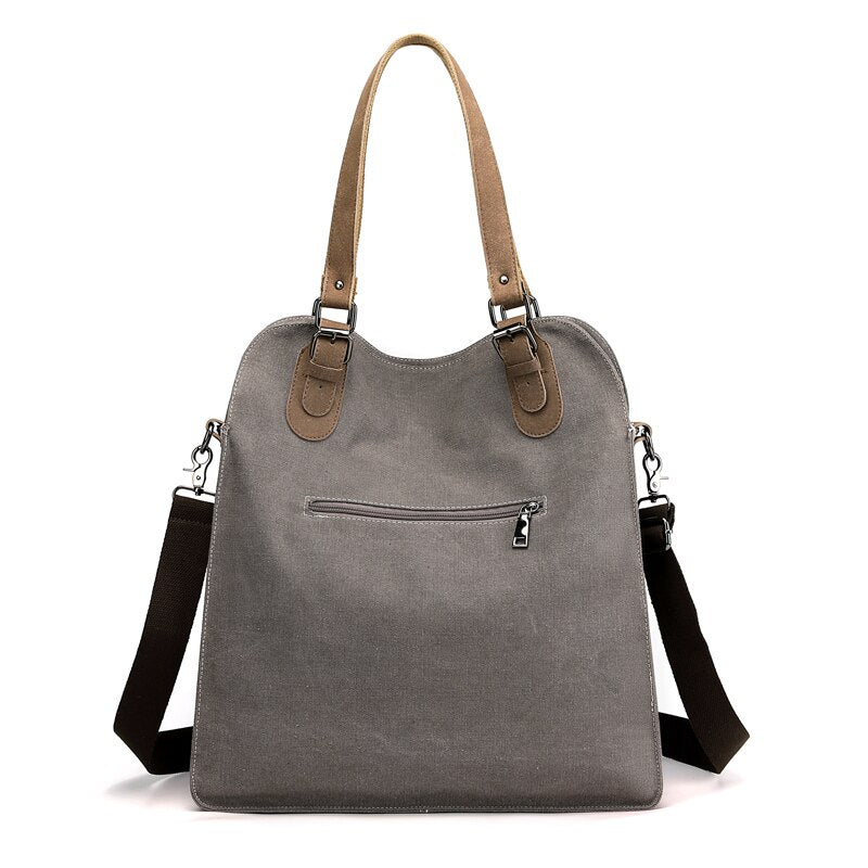 Women's Fashion Block Color Tote Bag | Dotflakes