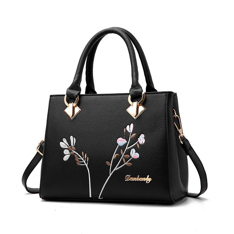 Women's Flower Print Handbag | Dotflakes