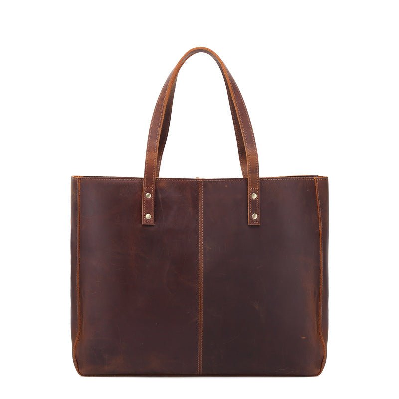 Women's Large - capacity Leather Tote Bags | Dotflakes