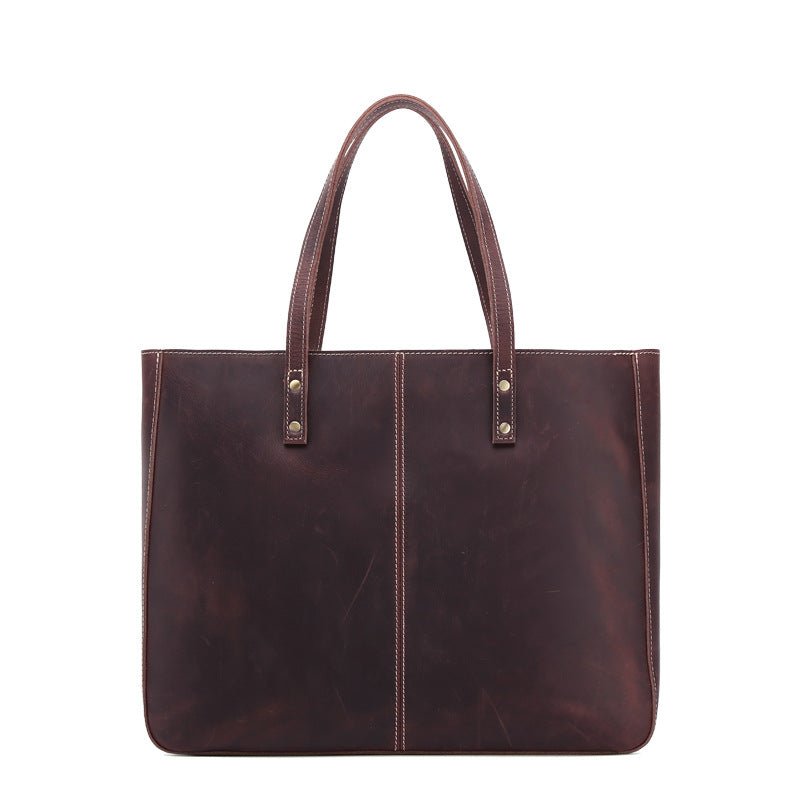 Women's Large - capacity Leather Tote Bags | Dotflakes