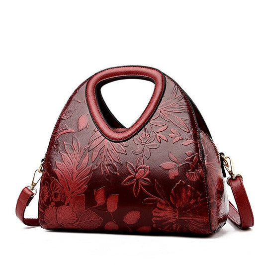 Women's Leather Hobos Handbag | Dotflakes