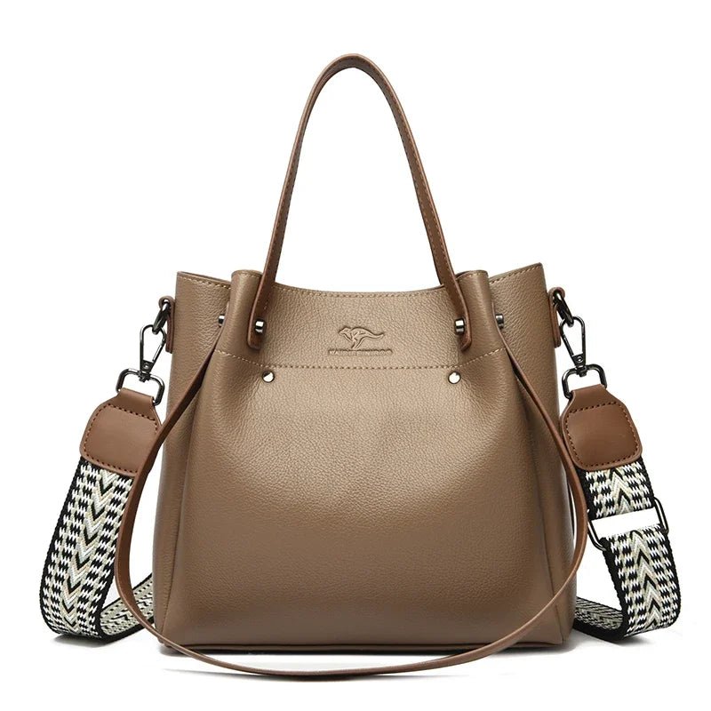 Women's Luxury Thick Strap Handbag | Dotflakes Inc.