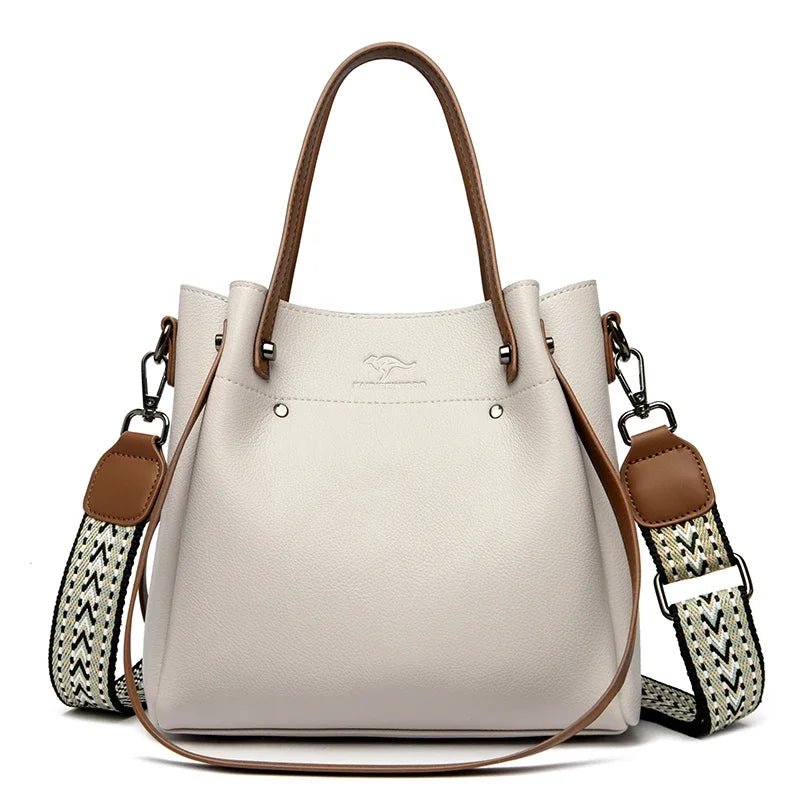 Women's Luxury Thick Strap Handbag | Dotflakes Inc.