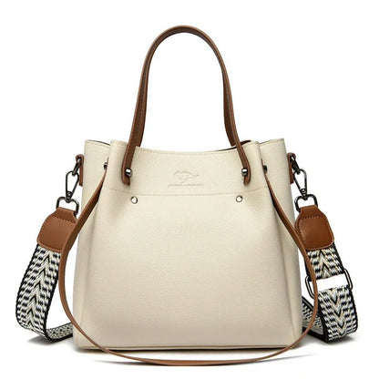 Women's Luxury Thick Strap Handbag | Dotflakes Inc.