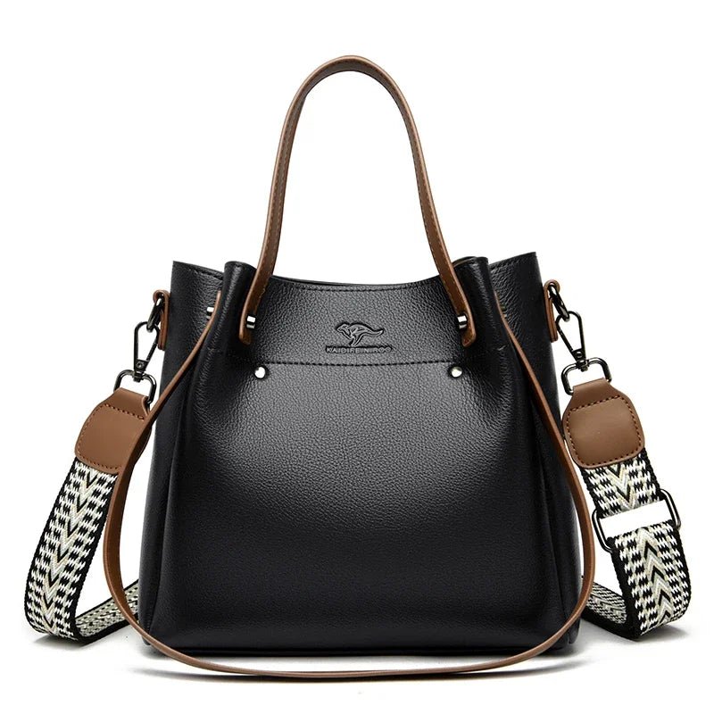 Women's Luxury Thick Strap Handbag | Dotflakes Inc.