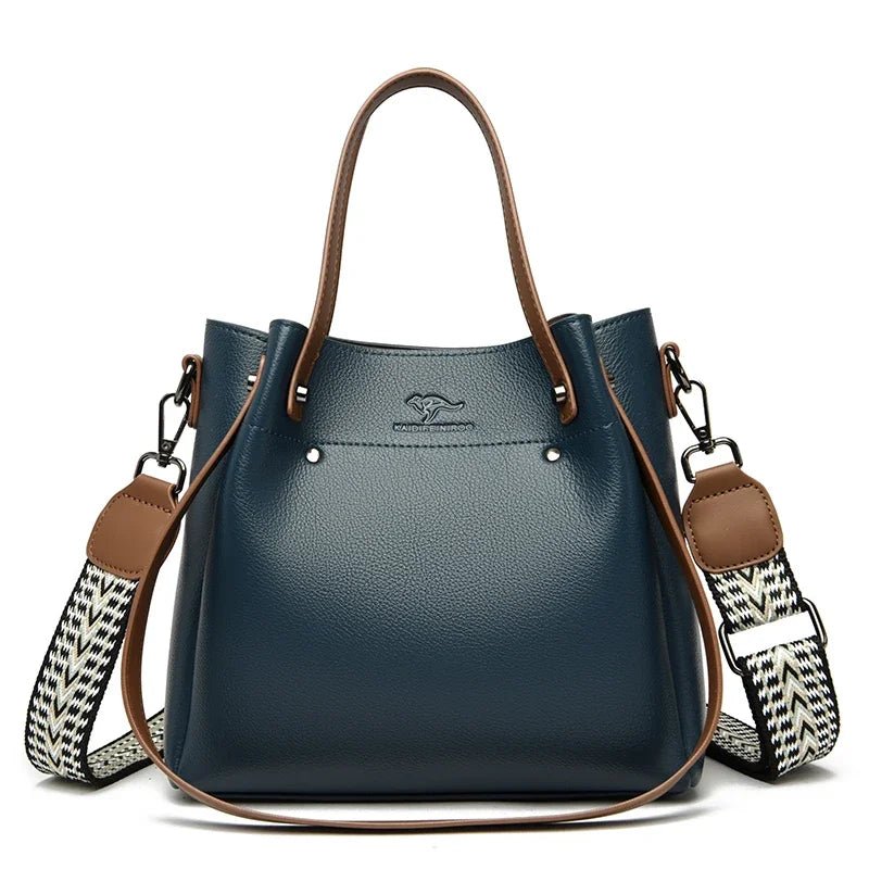 Women's Luxury Thick Strap Handbag | Dotflakes Inc.