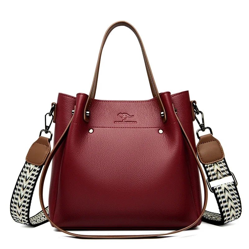 Women's Luxury Thick Strap Handbag | Dotflakes Inc.