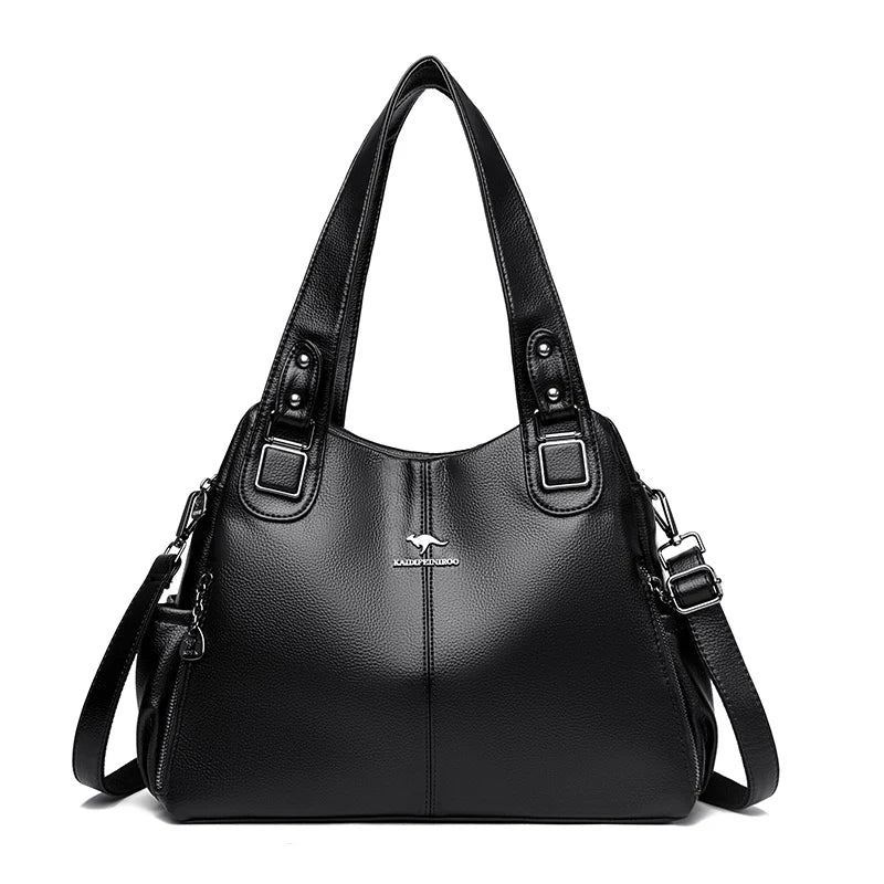 Women's Soft PU Leather Vintage Shoulder Bag | Dotflakes Inc.