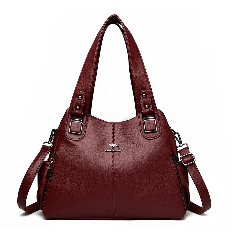 Women's Soft PU Leather Vintage Shoulder Bag | Dotflakes Inc.