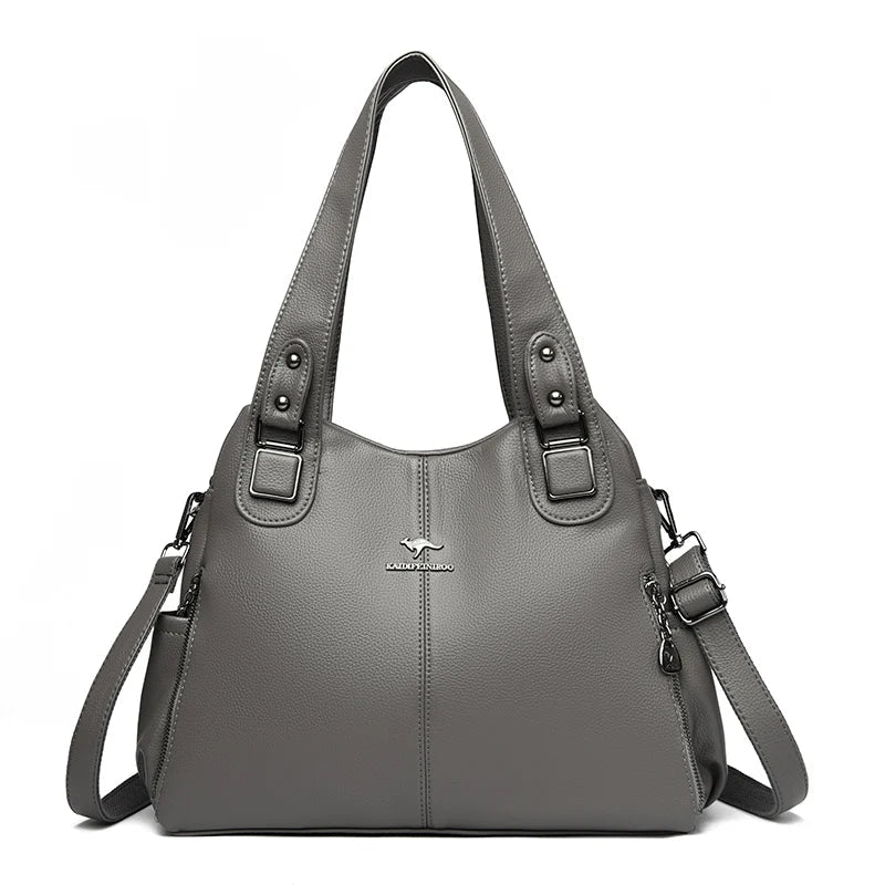 Women's Soft PU Leather Vintage Shoulder Bag | Dotflakes Inc.