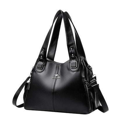 Women's Soft PU Leather Vintage Shoulder Bag | Dotflakes Inc.