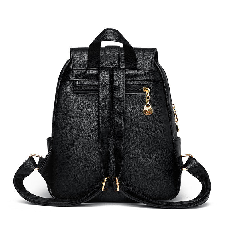 Women's Solid Color Backpack | Dotflakes