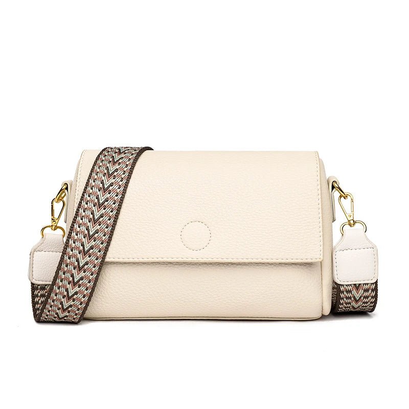 Women's Thick Strap Solid Color Crossbody Bag | Dotflakes