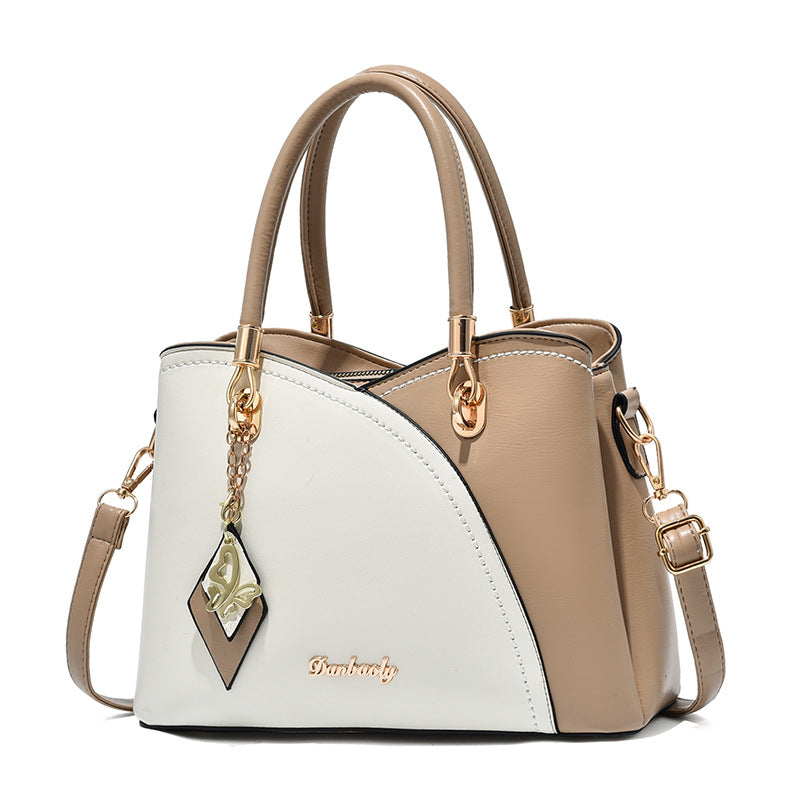 Color-contrast Fashionable Women's Handbags Dotflakes