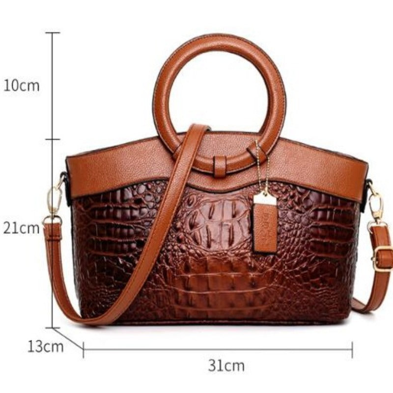 Ladies Luxury Leather Handbags Dotflakes