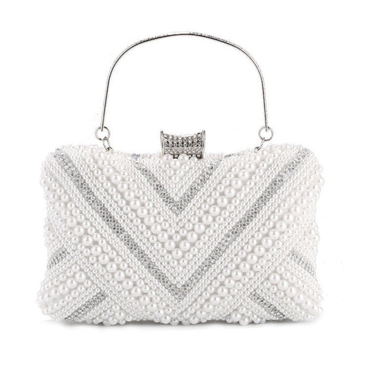 Pearl Clutch Evening Party Bag Dotflakes